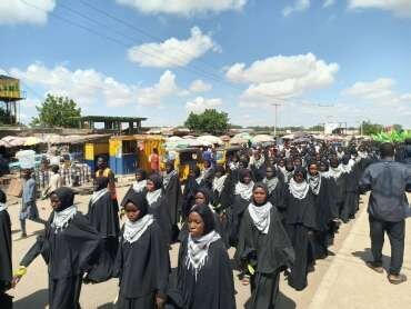 تقرير مصور/ موكب عزاء عاشوراء في مدينة يولا النيجيرية