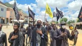 تقرير مصور/ موكب عزاء عاشوراء في مدينة يولا النيجيرية