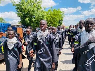 تقرير مصور/ موكب عزاء عاشوراء في مدينة يولا النيجيرية