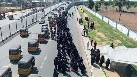 تقرير مصور/ موكب عزاء عاشوراء في مدينة يولا النيجيرية