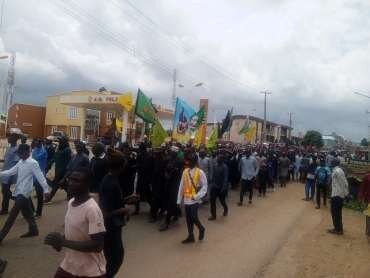 تقرير مصور/ مدينة كادونا النيجيرية تشهد مسيرات عاشورائية اليوم العاشر من محرم