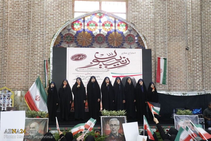 اجتماع بزرگ بانوان زینبی در شهر تبریز