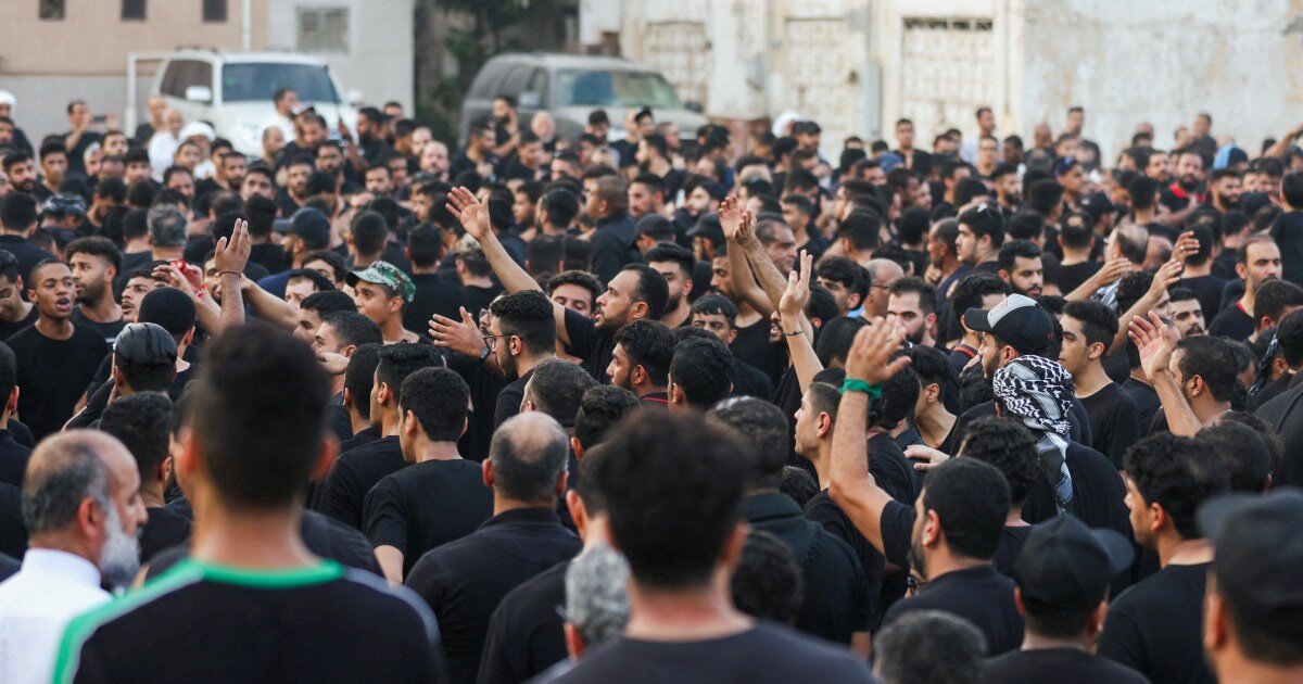 فيديو | عزاء أهل القطيف السعودية بيوم عاشوراء