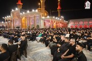 تقریر مصور / العتبة الكاظمية المقدسة تواصل برنامجها العزائي للعشرة الثانية من شهر محرم الحرام