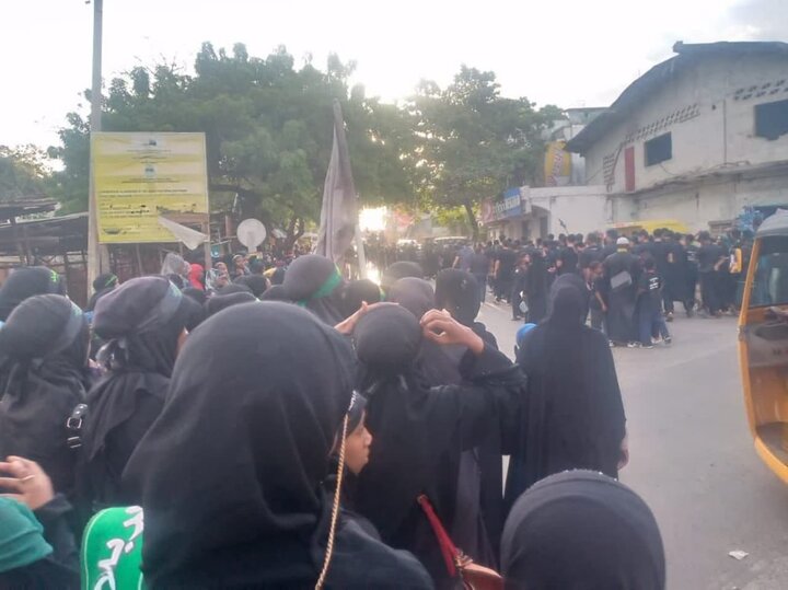 عزاداری شیعیان کشور ماداگاسکار در روز عاشورای حسینی