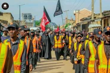 تقرير مصور/ موكب عزاء عاشوراء كبير في مدينة كاتسينا النيجيرية