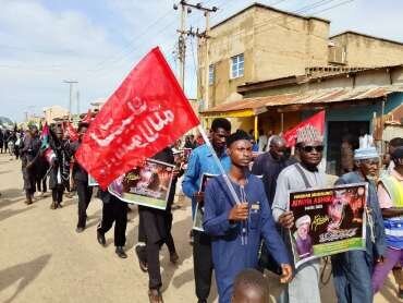 تقرير مصور/ موكب عزاء عاشوراء كبير في مدينة كاتسينا النيجيرية