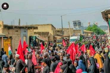 تقرير مصور/ موكب عزاء عاشوراء كبير في مدينة كاتسينا النيجيرية