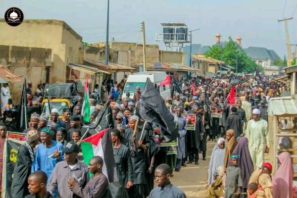 تقرير مصور/ موكب عزاء عاشوراء كبير في مدينة كاتسينا النيجيرية