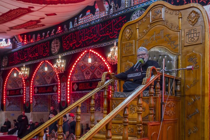 مراسيم قراءة دعاء كميل عند مرقد أبي الفضل العباس (ع)