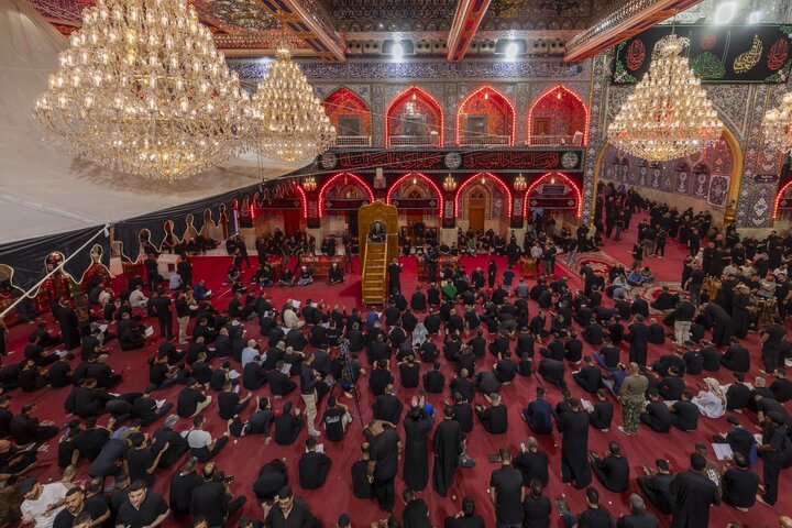 مراسيم قراءة دعاء كميل عند مرقد أبي الفضل العباس (ع)