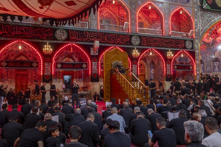 مراسيم قراءة دعاء كميل عند مرقد أبي الفضل العباس (ع)