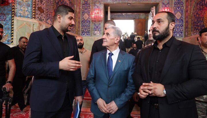 زيارة السفير الصربي لدى العراق للعتبة الحسينية المقدسة