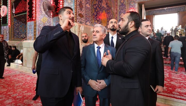 زيارة السفير الصربي لدى العراق للعتبة الحسينية المقدسة