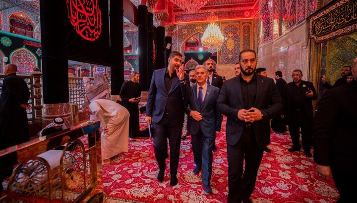 زيارة السفير الصربي لدى العراق للعتبة الحسينية المقدسة