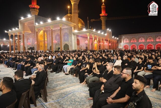 العتبة الكاظمية المقدسة تواصل برنامجها العزائي للعشرة الثانية من شهر محرم الحرام