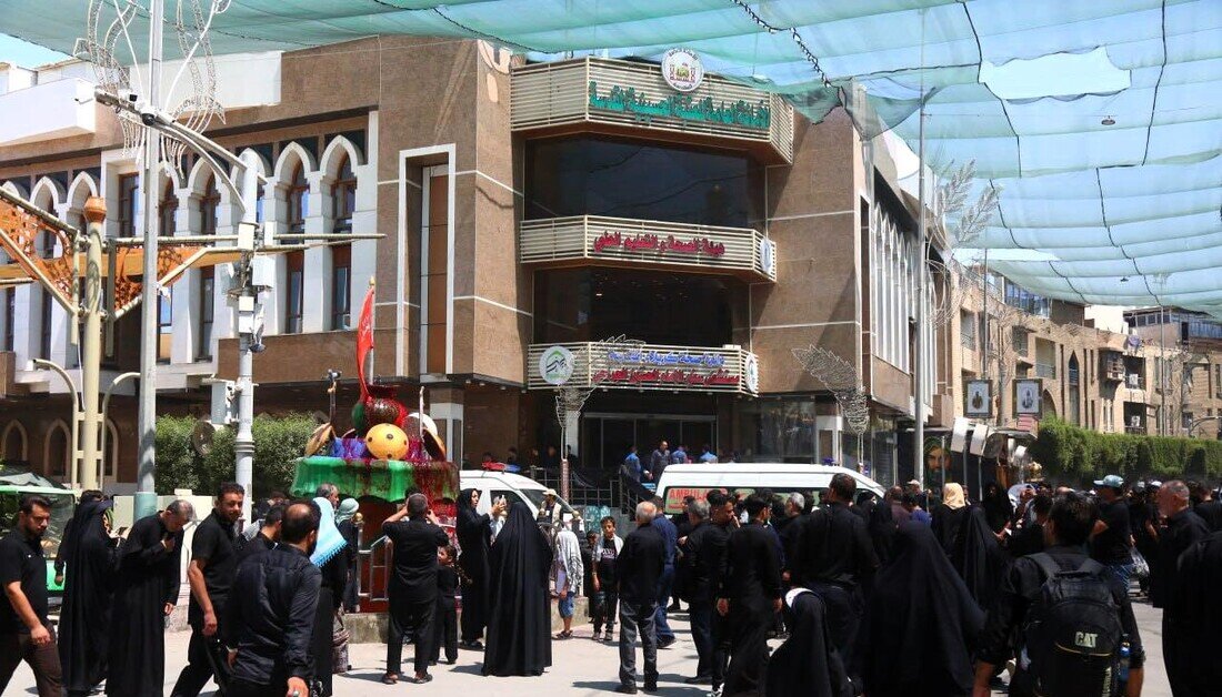 مستشفى سفير الإمام الحسين (ع) قدم خدمات طبية لـ(29) ألف زائر على مدار (7) ايام