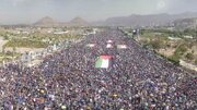 Yemenis rally in Sana’a to support Gaza and escalate anti-Israel operations