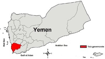 Five Yemeni children martyred in Saudi-led coalition shelling in Taiz