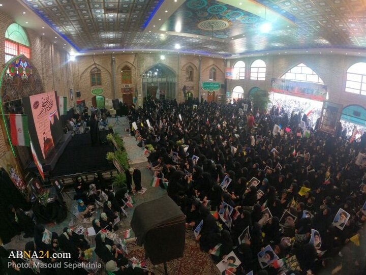 Photos: Mass gathering of Zeinabi women held in Tabriz