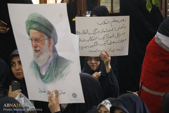 Photos: Mass gathering of Zeinabi women held in Tabriz