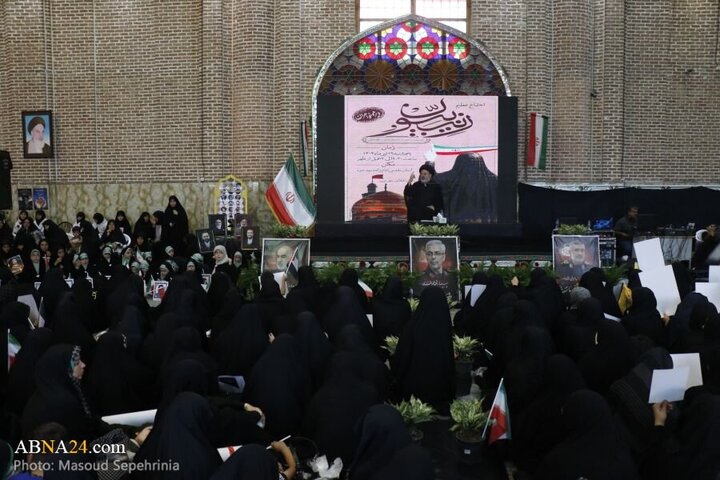 Photos: Mass gathering of Zeinabi women held in Tabriz