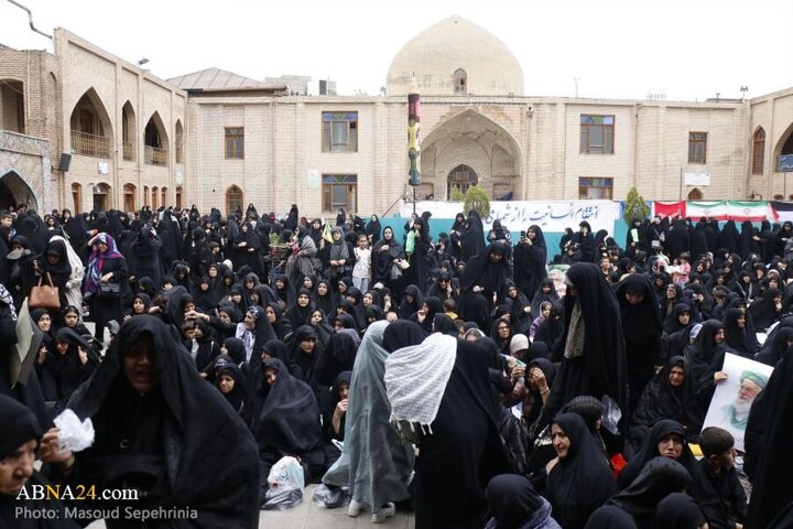 Photos: Mass gathering of Zeinabi women held in Tabriz