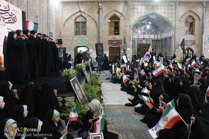 Photos: Mass gathering of Zeinabi women held in Tabriz