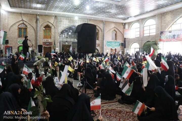 Photos: Mass gathering of Zeinabi women held in Tabriz