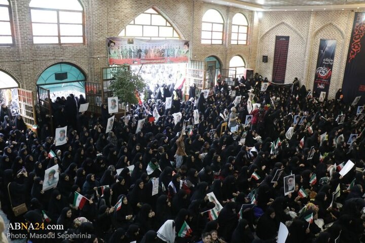 Photos: Mass gathering of Zeinabi women held in Tabriz