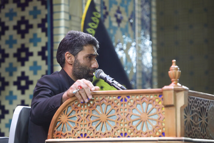 عزاداری هیأت‌های مذهبی مهاجرین افغانستانی در حرم مطهر رضوی