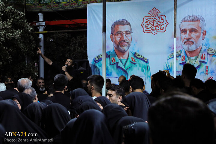 Photos: Presence of Families of Martyrs of Zionist Regime's attacks in Behesht Zahra Cemetery