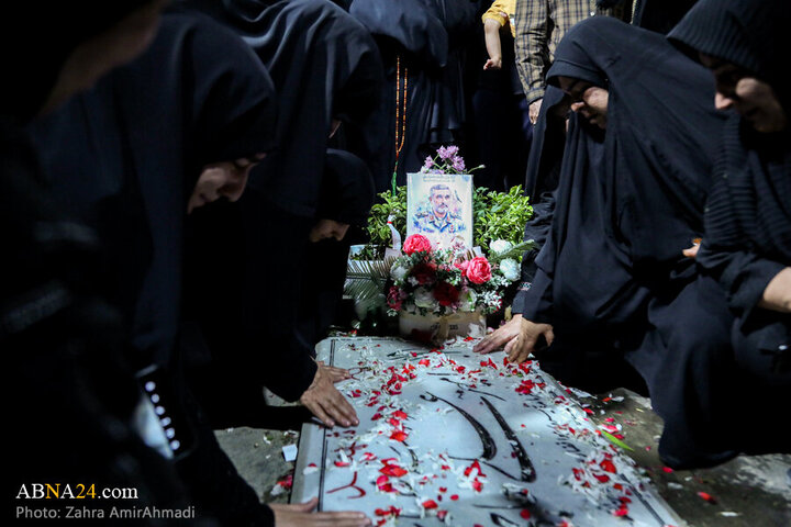 Photos: Presence of Families of Martyrs of Zionist Regime's attacks in Behesht Zahra Cemetery