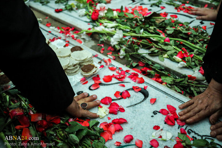 Photos: Presence of Families of Martyrs of Zionist Regime's attacks in Behesht Zahra Cemetery