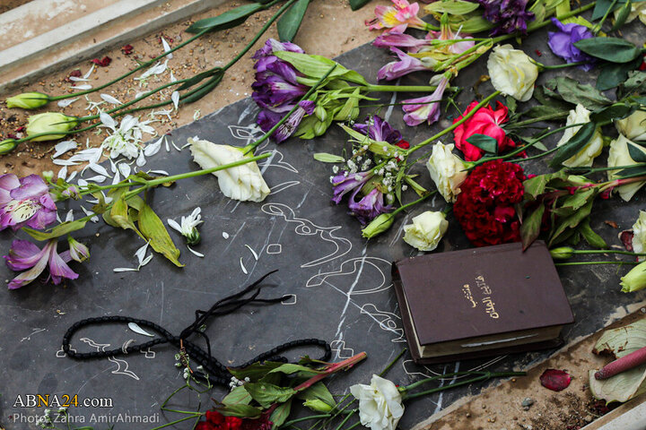 Photos: Presence of Families of Martyrs of Zionist Regime's attacks in Behesht Zahra Cemetery