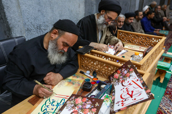 گزارش تصویری | محفل قرآنی به سوی فتح در حرم مطهر رضوی