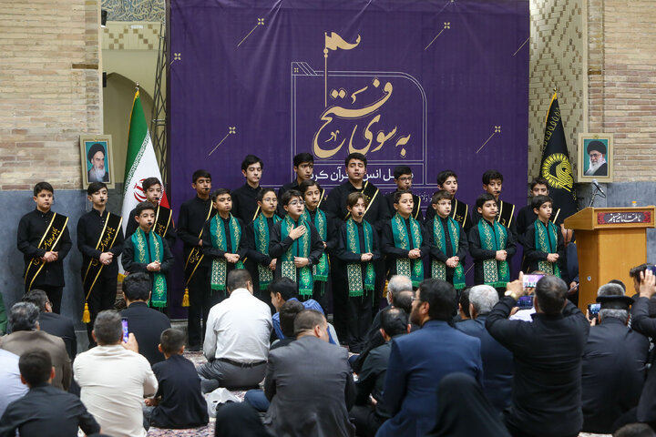 گزارش تصویری | محفل قرآنی به سوی فتح در حرم مطهر رضوی