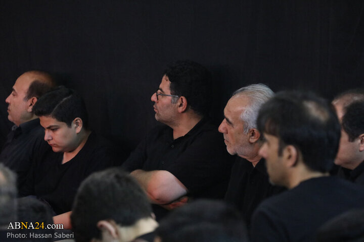 Photos: Third night of Imam Hussain mourning ceremony held by Arts and Media Heyaat in Qom