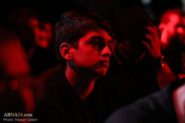 Photos: Third night of Imam Hussain mourning ceremony held by Arts and Media Heyaat in Qom