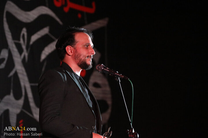 Photos: Third night of Imam Hussain mourning ceremony held by Arts and Media Heyaat in Qom