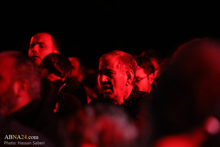 Photos: Third night of Imam Hussain mourning ceremony held by Arts and Media Heyaat in Qom