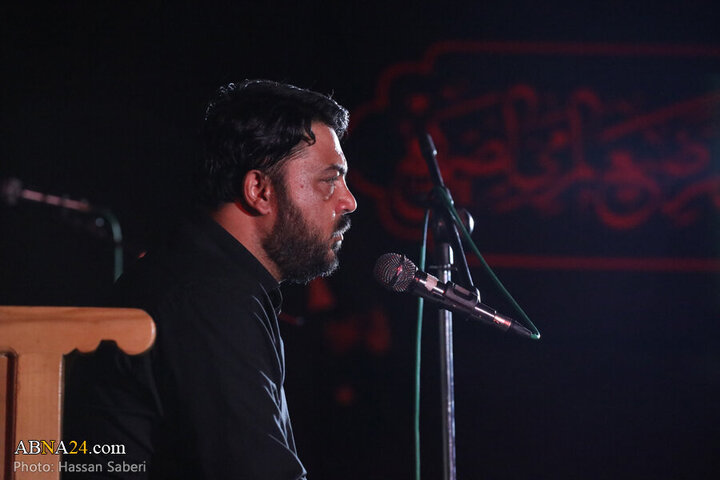 Photos: Third night of Imam Hussain mourning ceremony held by Arts and Media Heyaat in Qom