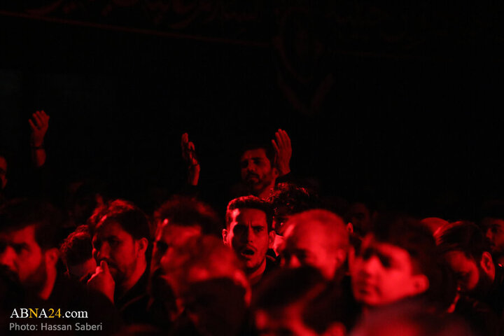 Photos: Third night of Imam Hussain mourning ceremony held by Arts and Media Heyaat in Qom