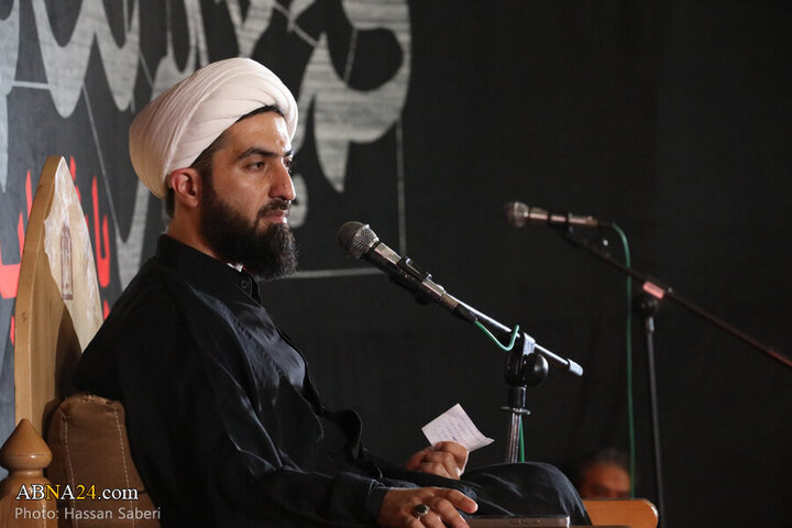 Photos: Third night of Imam Hussain mourning ceremony held by Arts and Media Heyaat in Qom