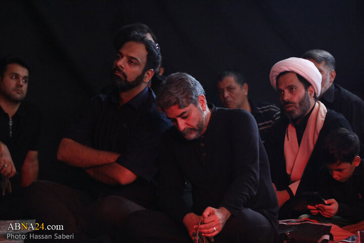 Photos: Third night of Imam Hussain mourning ceremony held by Arts and Media Heyaat in Qom