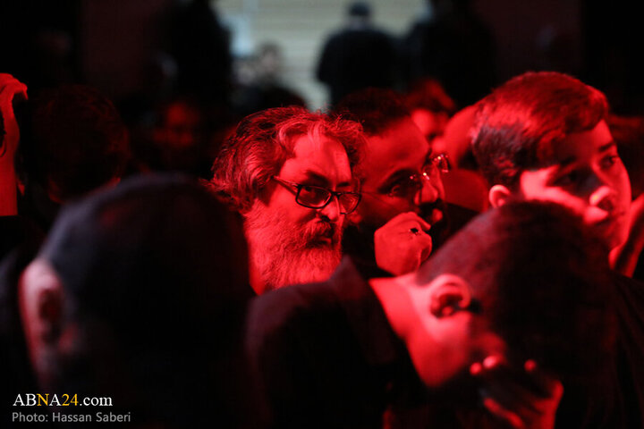 Photos: Third night of Imam Hussain mourning ceremony held by Arts and Media Heyaat in Qom