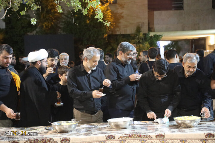 Photos: Third night of Imam Hussain mourning ceremony held by Arts and Media Heyaat in Qom