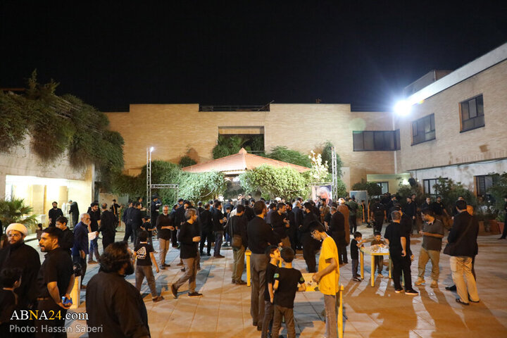 Photos: Third night of Imam Hussain mourning ceremony held by Arts and Media Heyaat in Qom