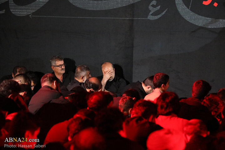 Photos: Third night of Imam Hussain mourning ceremony held by Arts and Media Heyaat in Qom