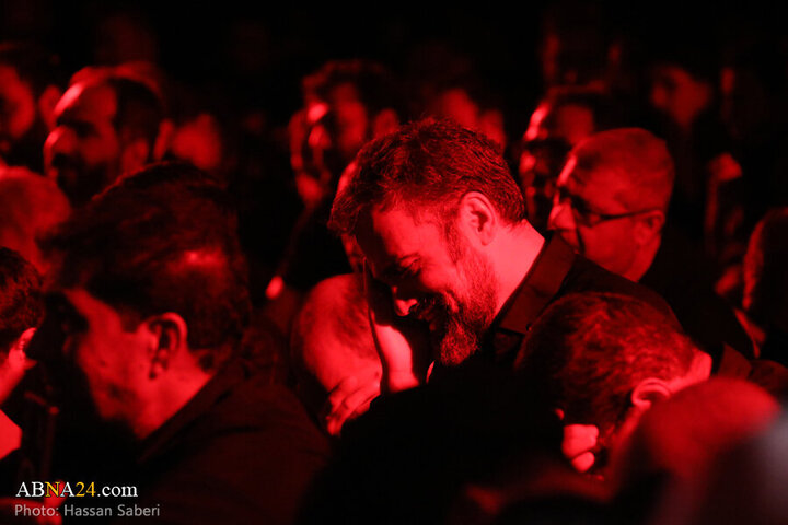 Photos: Third night of Imam Hussain mourning ceremony held by Arts and Media Heyaat in Qom